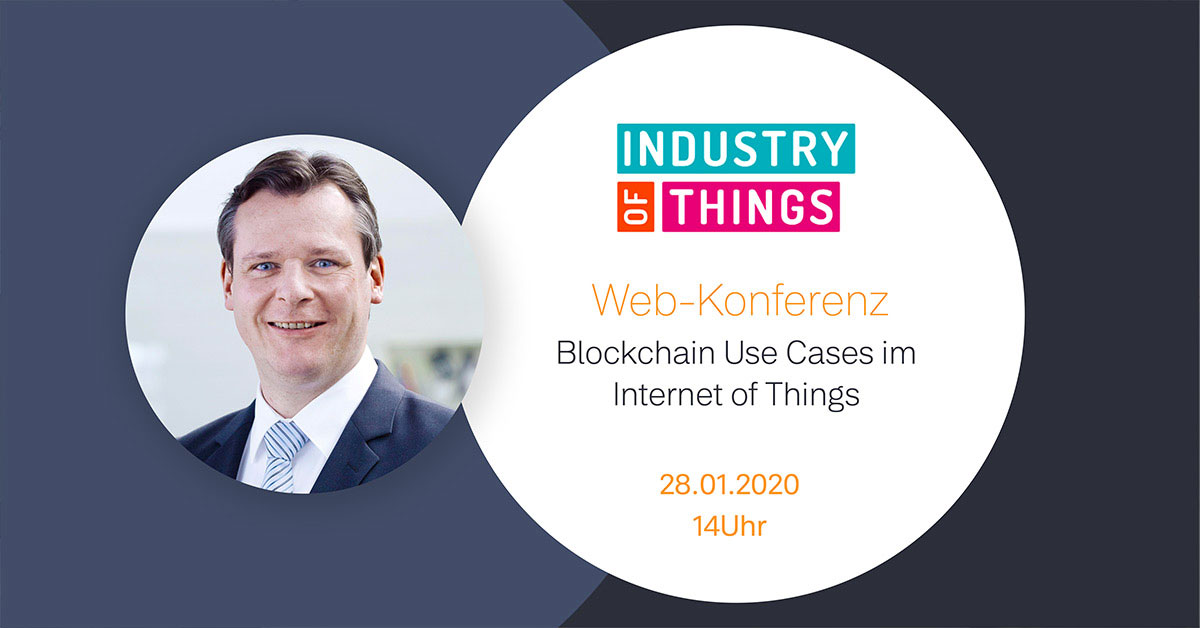 Sascha Hellermann at the Industry of Things Web Conference