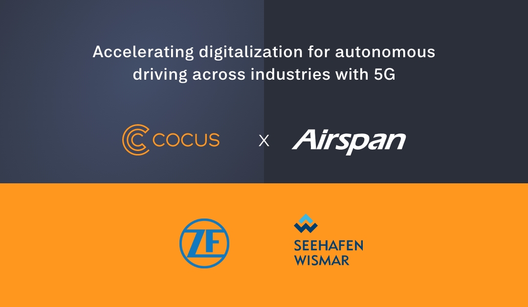 COCUS_Airspan_5G_01 ZF Wismar autonomous driving
